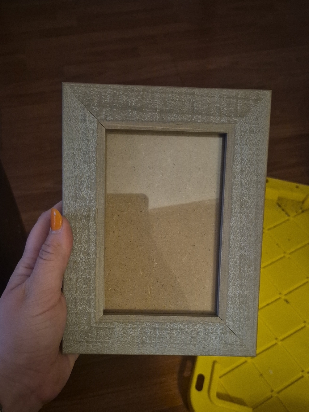 Neutral Taupe Wood Photo Frame - Home Accents